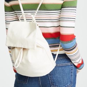 Baggu Natural Canvas Mini Backpack
